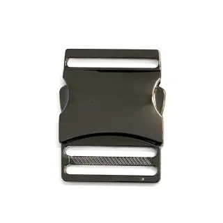 Cataramă trident metalică 40 mm anthracite