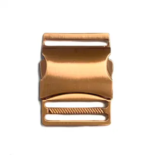 Cataramă trident metalică 40 mm copper
