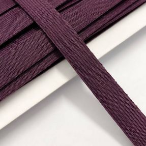 Elastic plat  15 mm violet