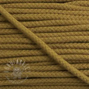 Șnur din bumbac 8 mm golden brown