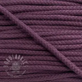Șnur din bumbac 8 mm violet