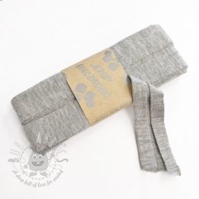 Bandă elastică viscoză - 3 m light grey melange