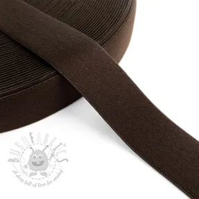 Elastic neted 3 cm dark mocha