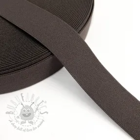 Elastic neted 3 cm mocha