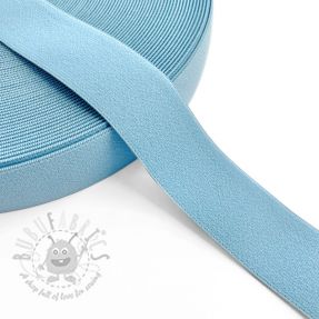 Elastic neted 3 cm baby blue