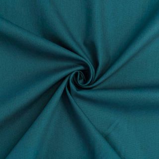 Poplin din bumbac dark cyan