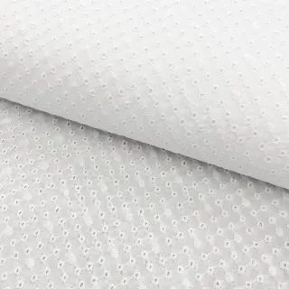 Țesătură din bumbac EMBROIDERY Daniela white