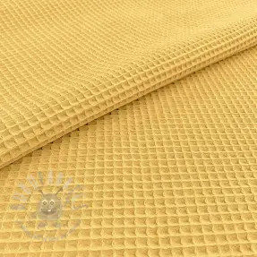 Țesătură din bumbac waffle soft yellow