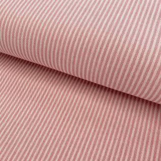 Țesătură decorativă DOBBY Colored stripe blush