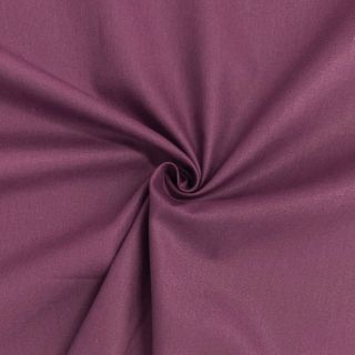 Poplin din bumbac aubergine