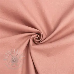 Poplin din bumbac dark rose