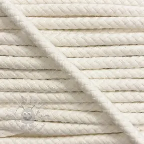 Șnur din bumbac 8 mm off white