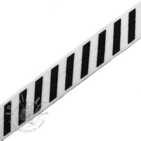 Bandă elastică STRIPE 20 mm white