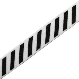 Bandă elastică STRIPE 20 mm white