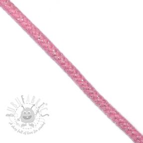 Șnur din lurex 10 mm pink