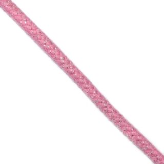 Șnur din lurex 10 mm pink