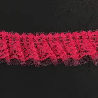 Dantelă fuchsia