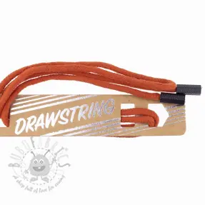 Șnur pentru glugă cu capete 115 cm HEAD1 rust