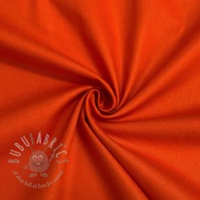 Poplin din bumbac flame orange