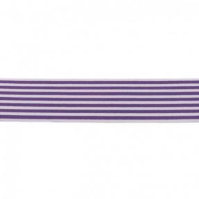 Elastic neted 4 cm Stripe purple