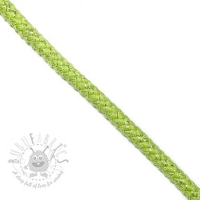 Șnur din lurex 10 mm lime