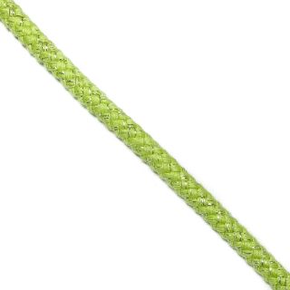 Șnur din lurex 10 mm lime