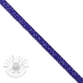 Șnur din lurex 10 mm cobalt