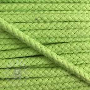 Șnur din bumbac 8 mm lime