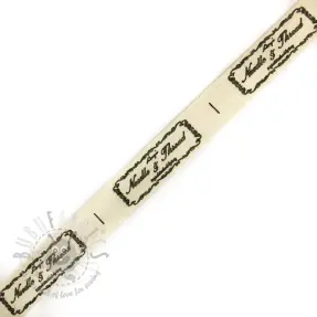 Panglică din bumbac Label Needle and thread