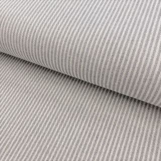 Țesătură decorativă DOBBY Colored stripe grey