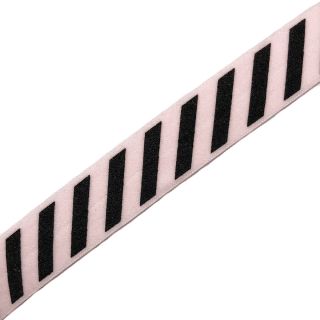 Bandă elastică STRIPE 20 mm light pink