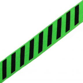 Bandă elastică STRIPE 20 mm green