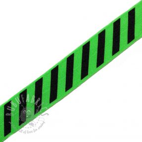 Bandă elastică STRIPE 20 mm green