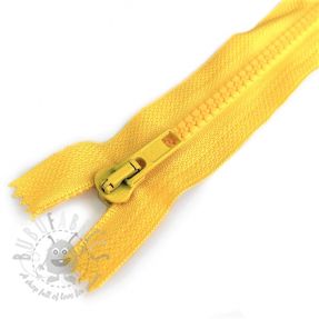 Fermoar injectat detașabil 70 cm yellow