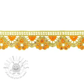 Panglică Diamond orange