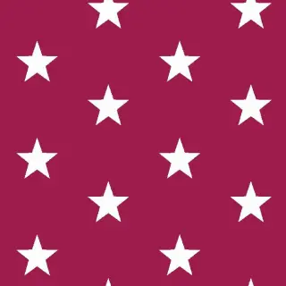 Țesătură din bumbac Stars cerise