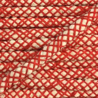 Șnur din bumbac 1 cm red