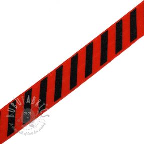 Bandă elastică STRIPE 20 mm red