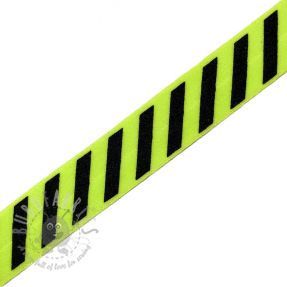 Bandă elastică STRIPE 20 mm lime