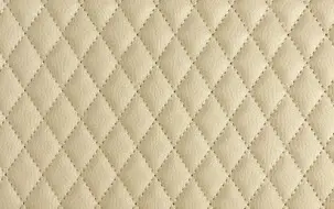 Faux leather MATELASSE