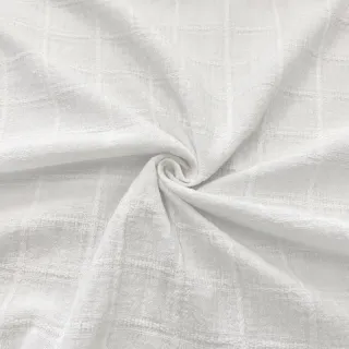 Țesătură din bumbac EMBROIDERY DOBBY Square white