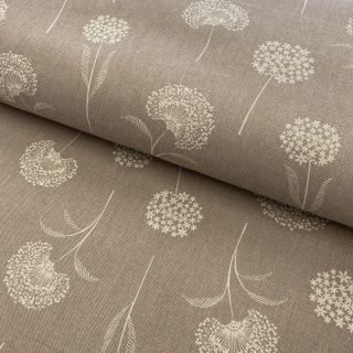 Țesătură decorativă Linenlook Elegant dandelion taupe