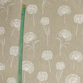Țesătură decorativă Linenlook Elegant dandelion natural