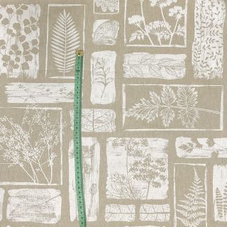Țesătură decorativă Linenlook Herbarium patch