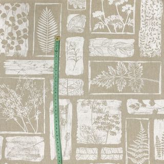 Țesătură decorativă Linenlook Herbarium patch