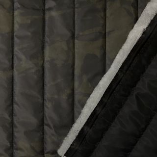 Material textil matlasat Camouflage army green
