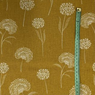 Țesătură decorativă Linenlook Elegant dandelion golden yellow