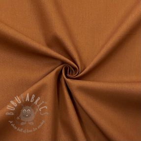 Poplin din bumbac dark cognac