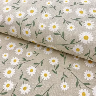 Țesătură decorativă Linenlook Daisy sweet field