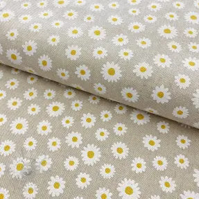 Țesătură decorativă Linenlook Daisy sweet garden